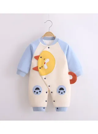 Baby Autumn And Winter Pure Cotton Jumpsuit 