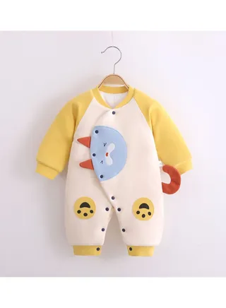 Baby Autumn And Winter Pure Cotton Jumpsuit 