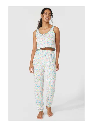 Fairground Viscose Ditsy AOP Pant 