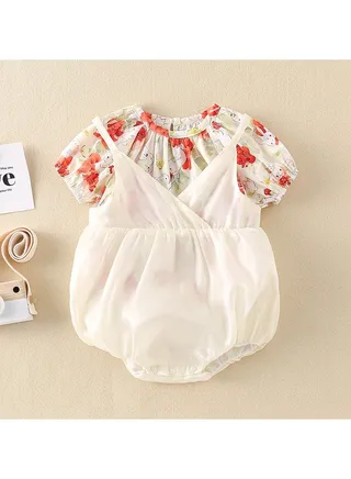 Baby Summer Thin Bodysuit 