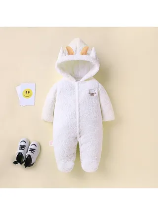 Baby Autumn And Winter Thickened Trend Jumpsuit 