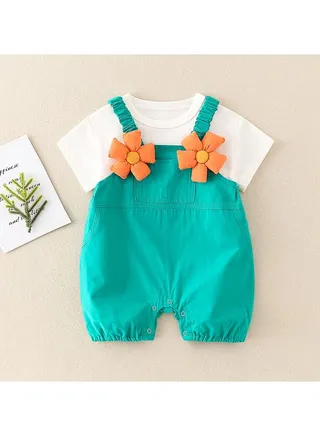 Baby Summer Set Short Sleeve Two Piece Set 