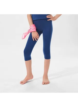 Mojo Girls' Pantacourt Comfortable Navy Blue 