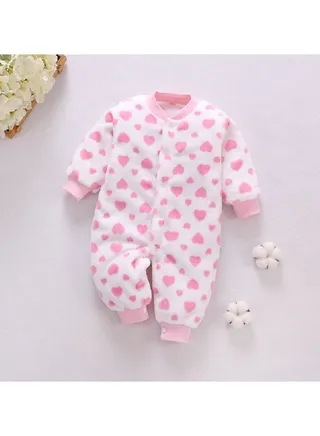 0-1-2 Year Old Baby Home Jumpsuit 