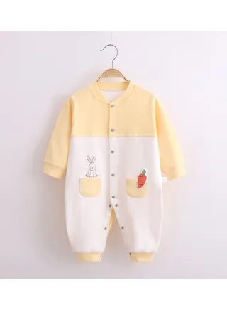 Baby Spring And Autumn Shurong Bodysuit 