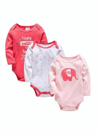 3 Piece Jumpsuits For Baby Comfortable Cotton Cartoon Print One Clothes 