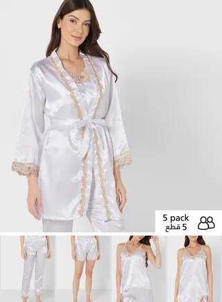 5 Piece Pyjama Set 