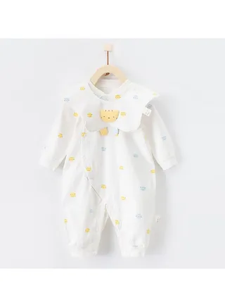 Baby Cotton Casual And Comfortable Jumpsuit 