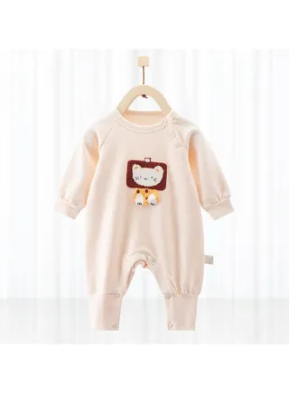 Baby Cotton Casual And Comfortable Jumpsuit 