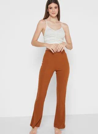 High Waist Flared Bottom Pyjamas 