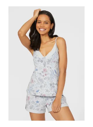 Capri Sea Print Cami 