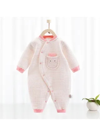 Baby Unisex Cotton Cozy Cute Jumpsuit 