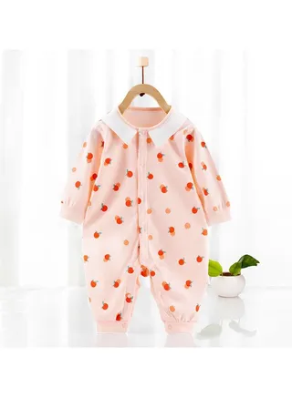 Baby  Jumpsuit With Long Sleeves Cotton 