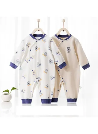 Two Jumpsuits With Long Sleeves For Babies And Toddlers 