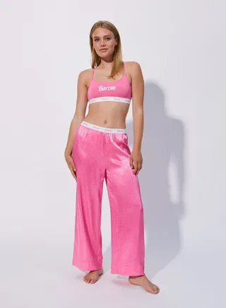 Barbie Logo High Waist Pants 