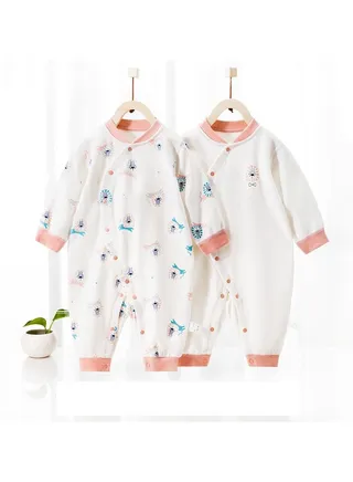 Two Jumpsuits With Long Sleeves For Babies And Toddlers 