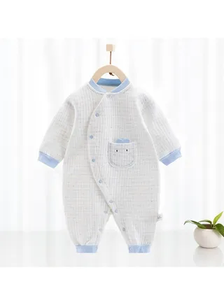 Baby Unisex Cotton Cozy Cute Jumpsuit 