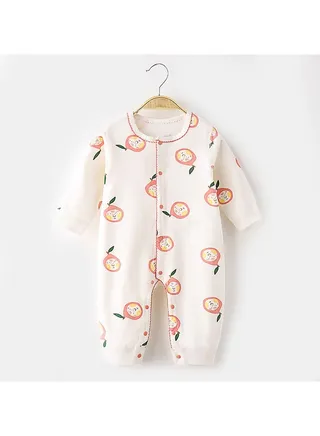 Baby Cotton Casual And Comfortable Jumpsuit 