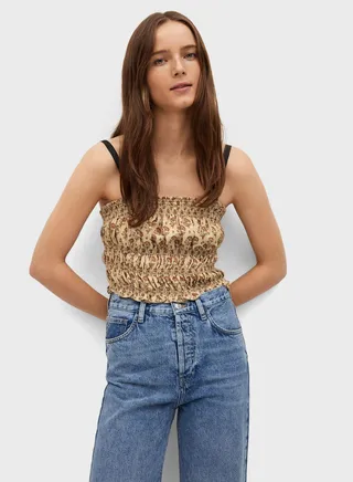 Ruched Detail Top 