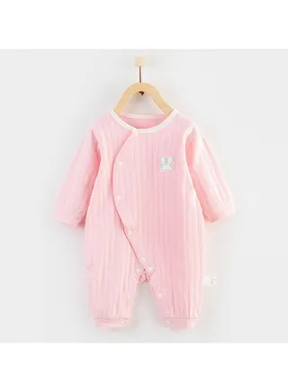 Baby Summer Cotton-thin Comfort Jumpsuit 