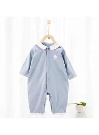 Baby Summer Cotton-thin Comfort Jumpsuit 