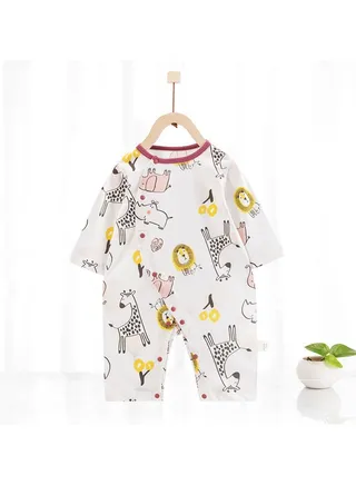 Baby Summer Cotton-thin Comfort Jumpsuit 