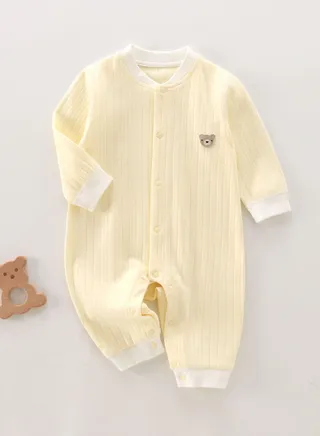 Baby Cotton Casual And Comfortable Jumpsuit 