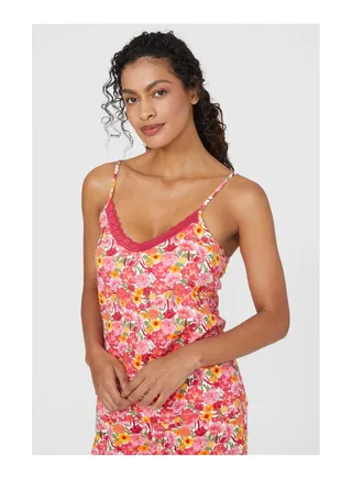 Bright Blooms Viscose Cami 