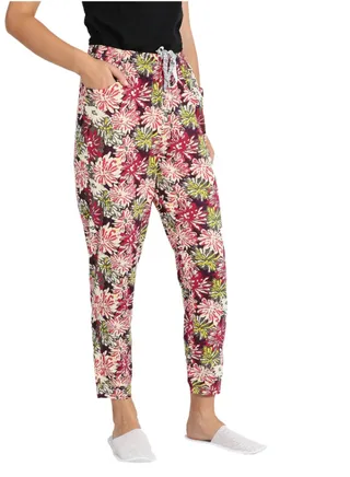 Mid-Rise Casual Pyjama Bottoms Multicolour 