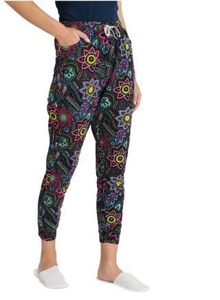 Mid-Rise Casual Pyjama Bottoms Multicolour 