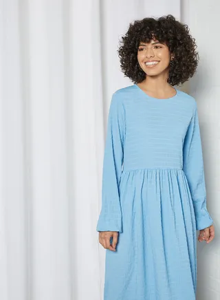 Peruna Midi Dress Little Boy Blue 