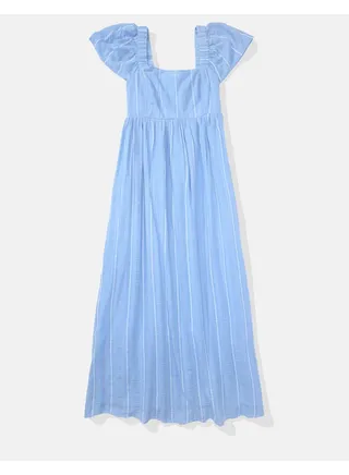 AE Flutter Sleeve Mini Dress 