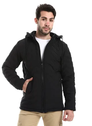 Mens Capotene Lining Jacket With Zipper 