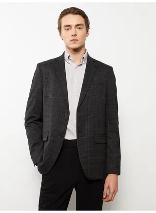 Standard Fit Men's Blazer Jacket 