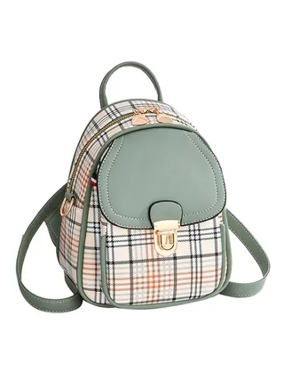 Color Block Backpack Multicolour 