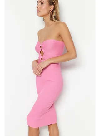 Woman Dress Pink 
