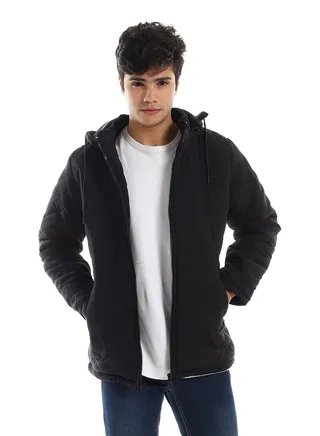 Mens Capotene Lining Jacket With Zipper 