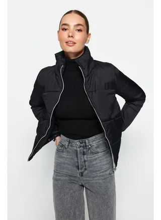 Winter Jacket - Black - Puffer 