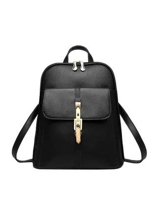 High Quality Casual Backpack Black 