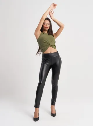 Hailys Women's Top , khaki 