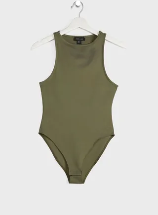 Halter Neck Knitted Body 