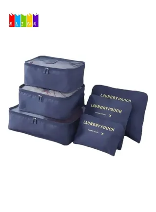 6-Piece Travel Pouch Set 