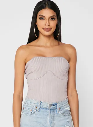 Knitted High Leg Body 