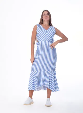 Cornice cut dress 