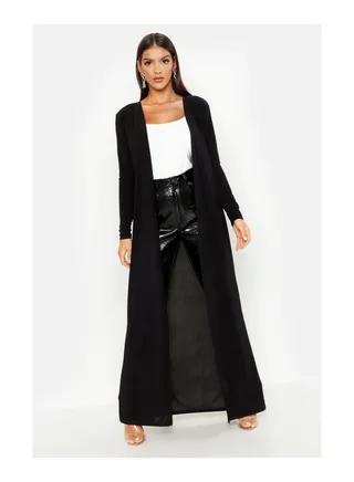 Maxi Slinky Side Split Kimono 