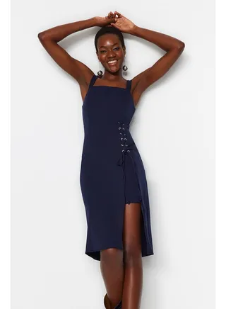 Dress - Dark blue - Bodycon 
