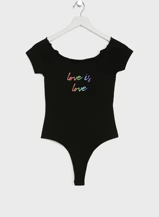 Graphic Bardot Body 
