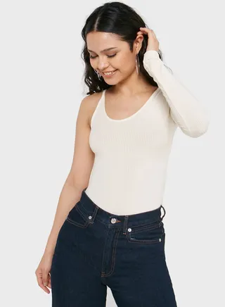 Asymmetric Knitted Body 