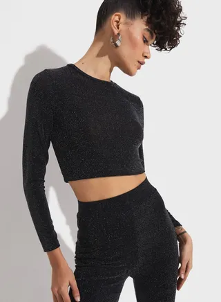 Knitted Crop Top 