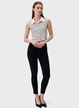 Striped Polo T-Shirt